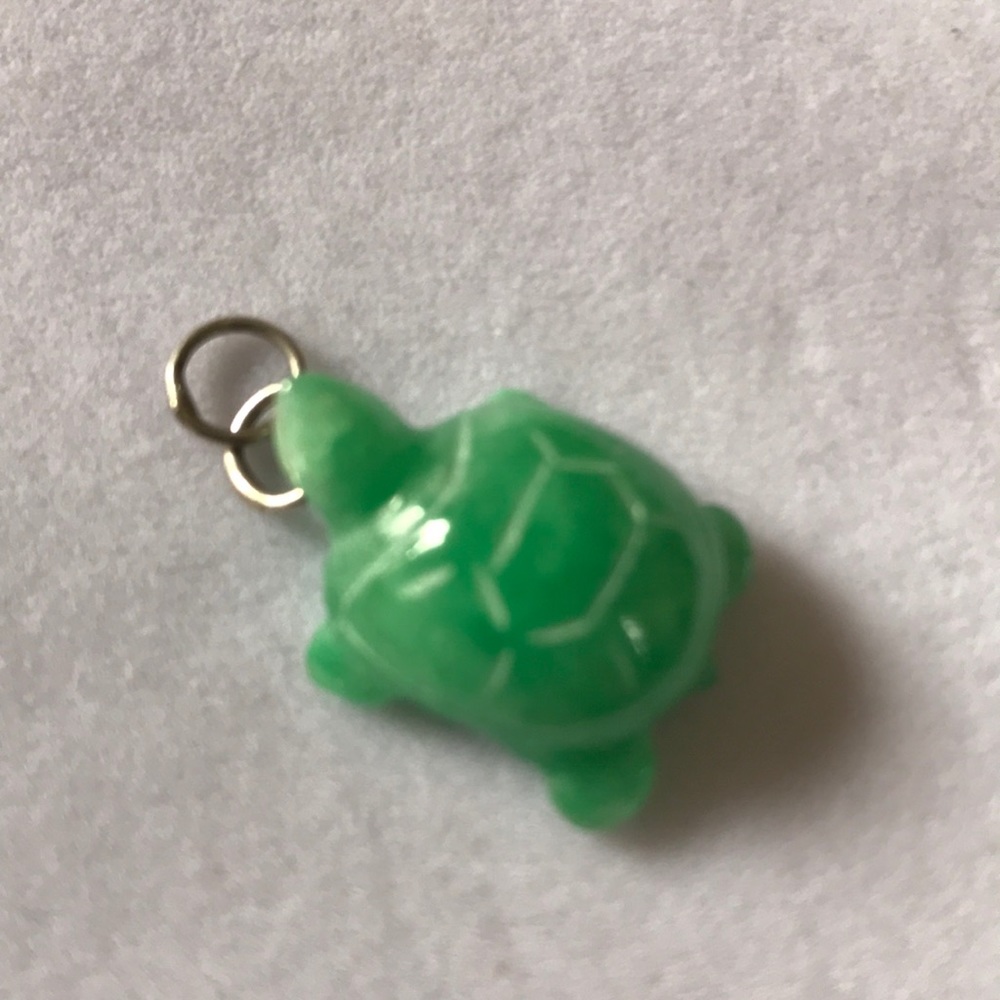COPY - Jade Hand Carved Turtle 🐢 Natural